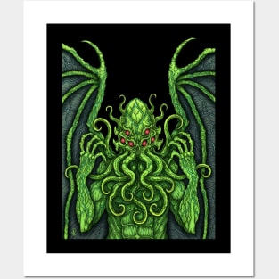 Cthulhu Rises - Azhmodai 23 Posters and Art